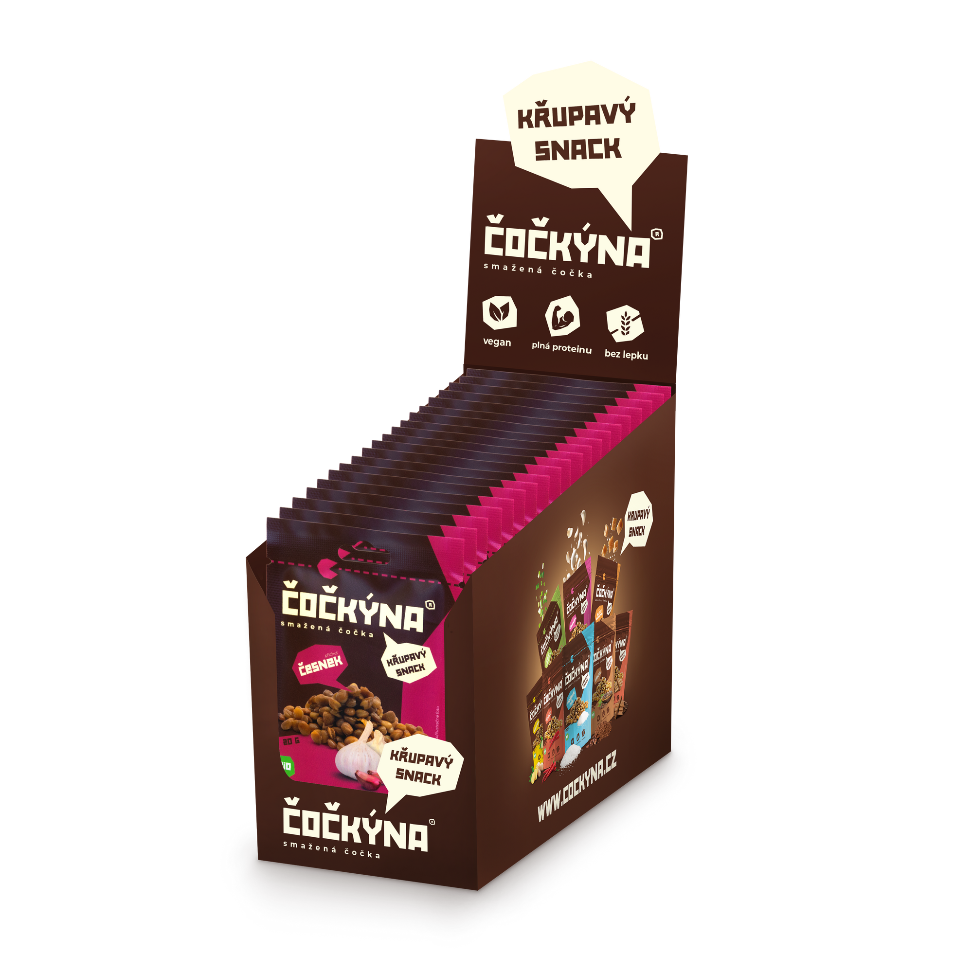 Křupavá Čočka - Ochutnávkový karton