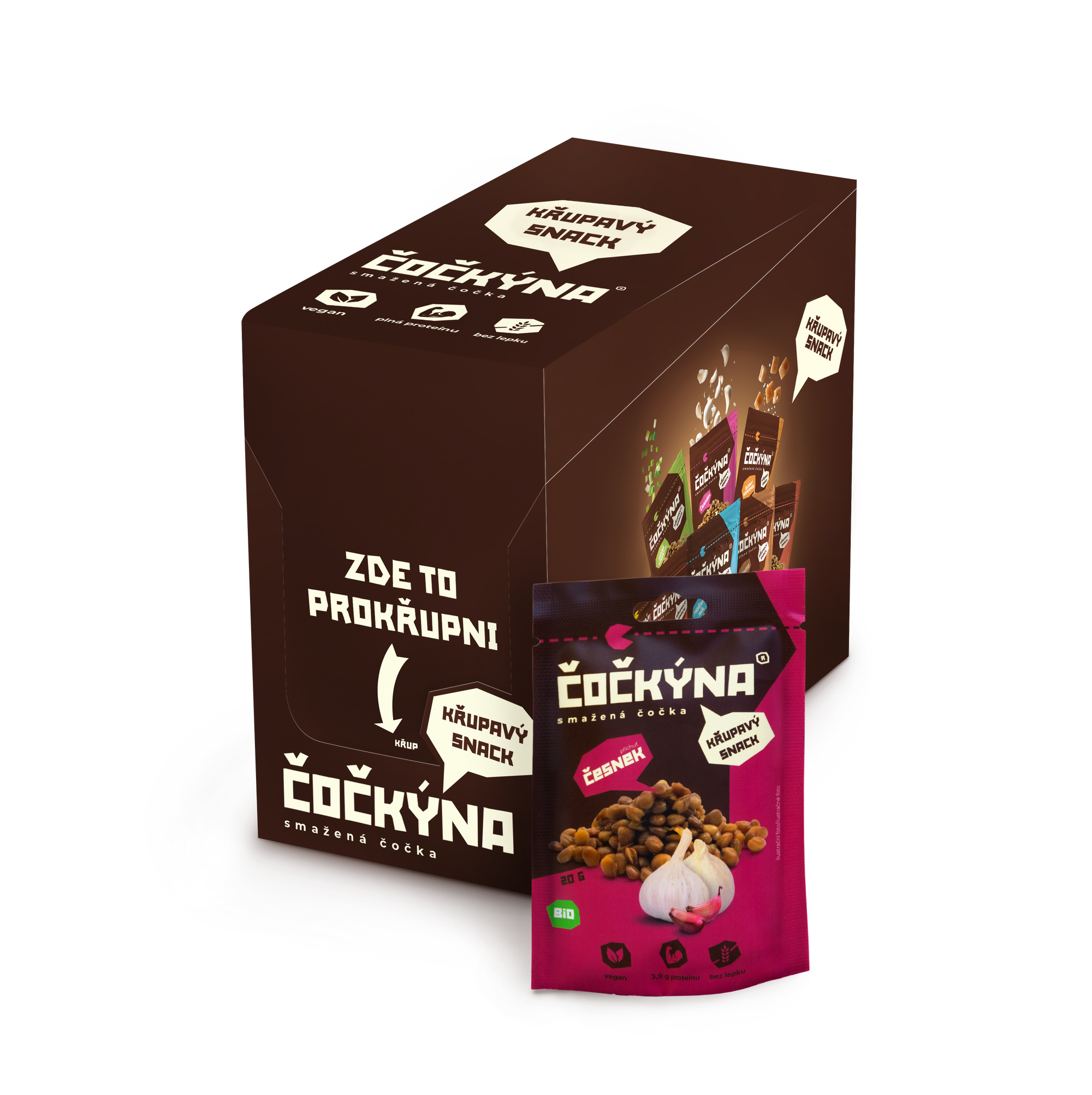 Křupavá Čočka - Ochutnávkový karton
