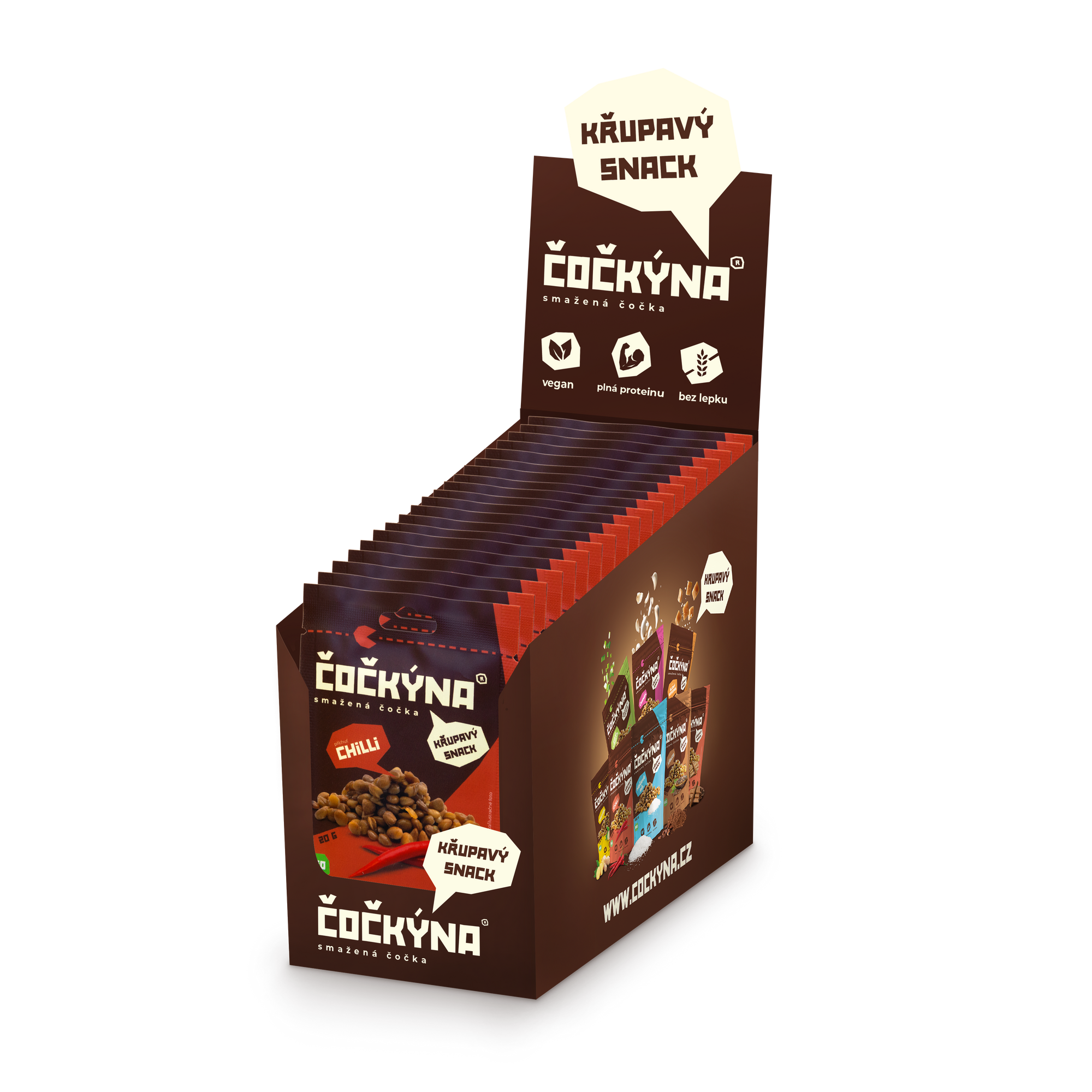 Křupavá Čočka - Ochutnávkový karton