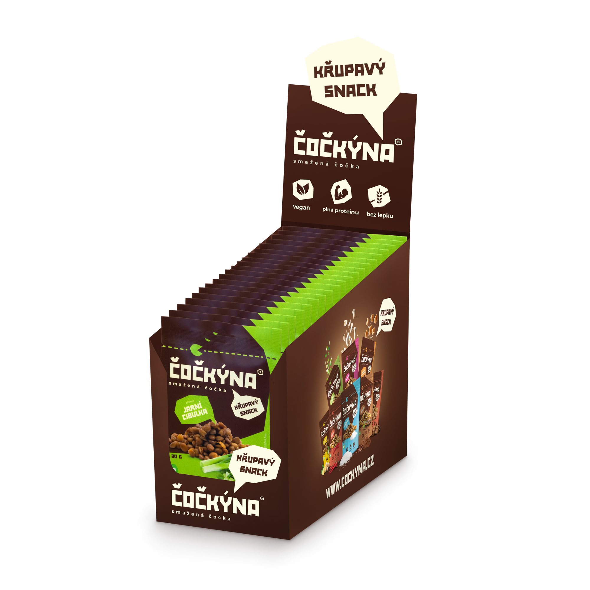 Křupavá Čočka - Ochutnávkový karton