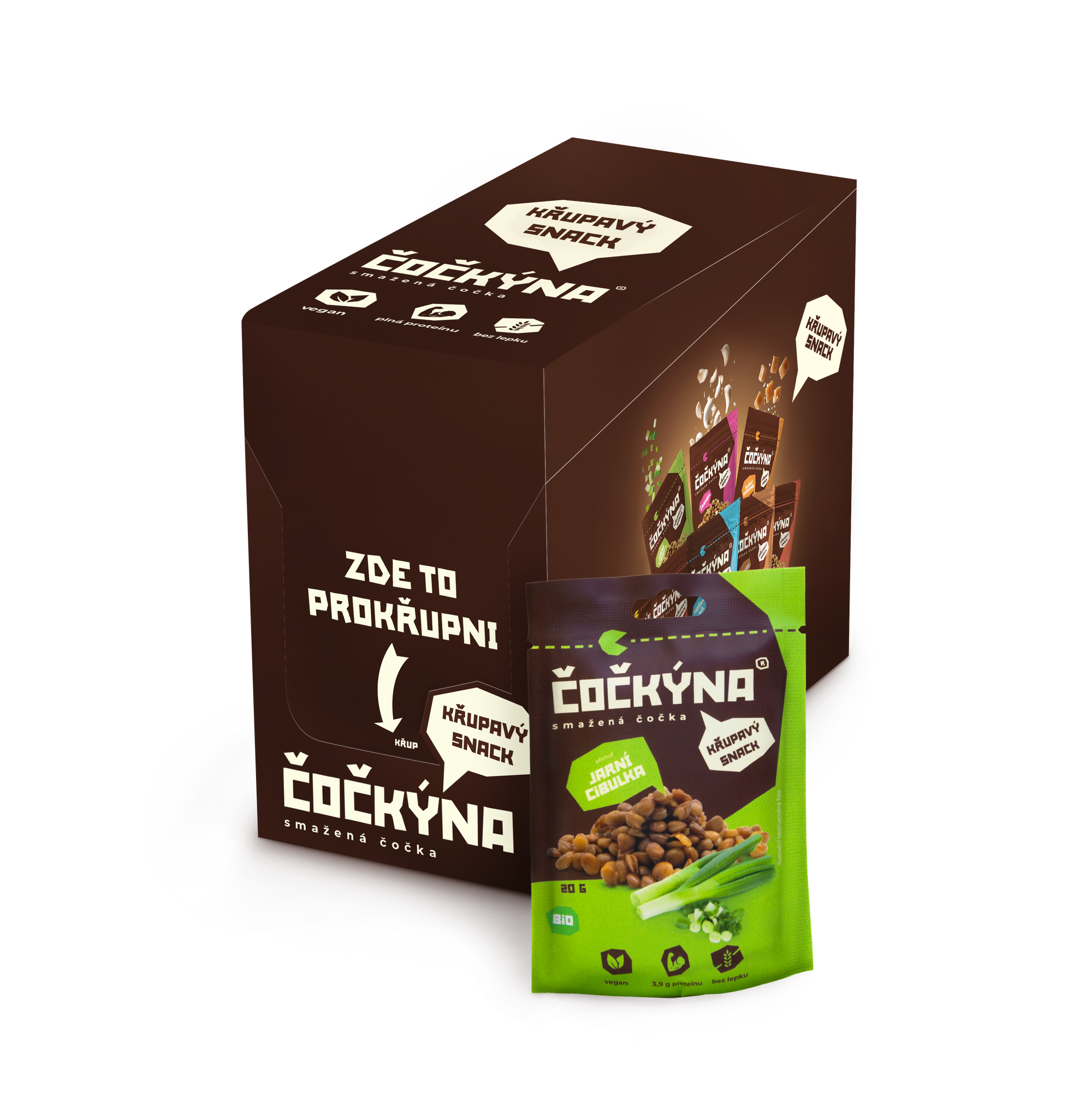 Křupavá Čočka - Ochutnávkový karton