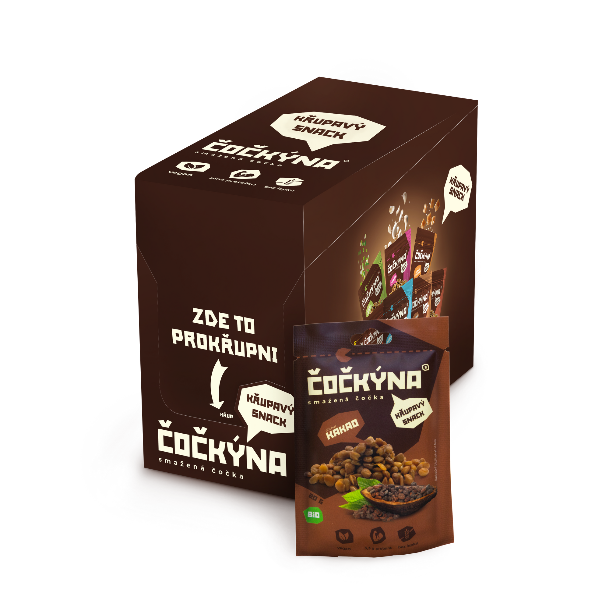 Křupavá Čočka - Ochutnávkový karton