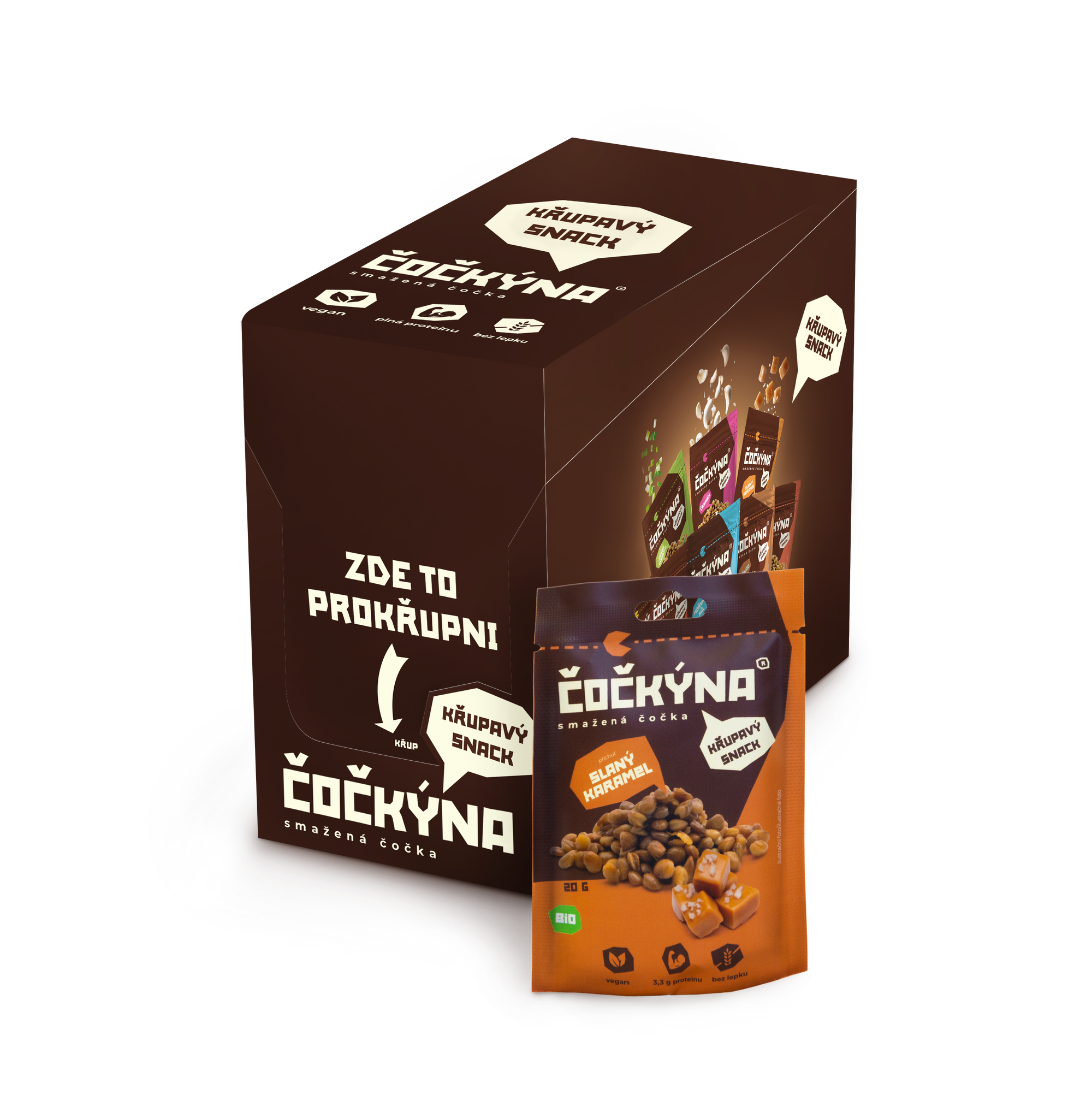 Křupavá Čočka - Ochutnávkový karton