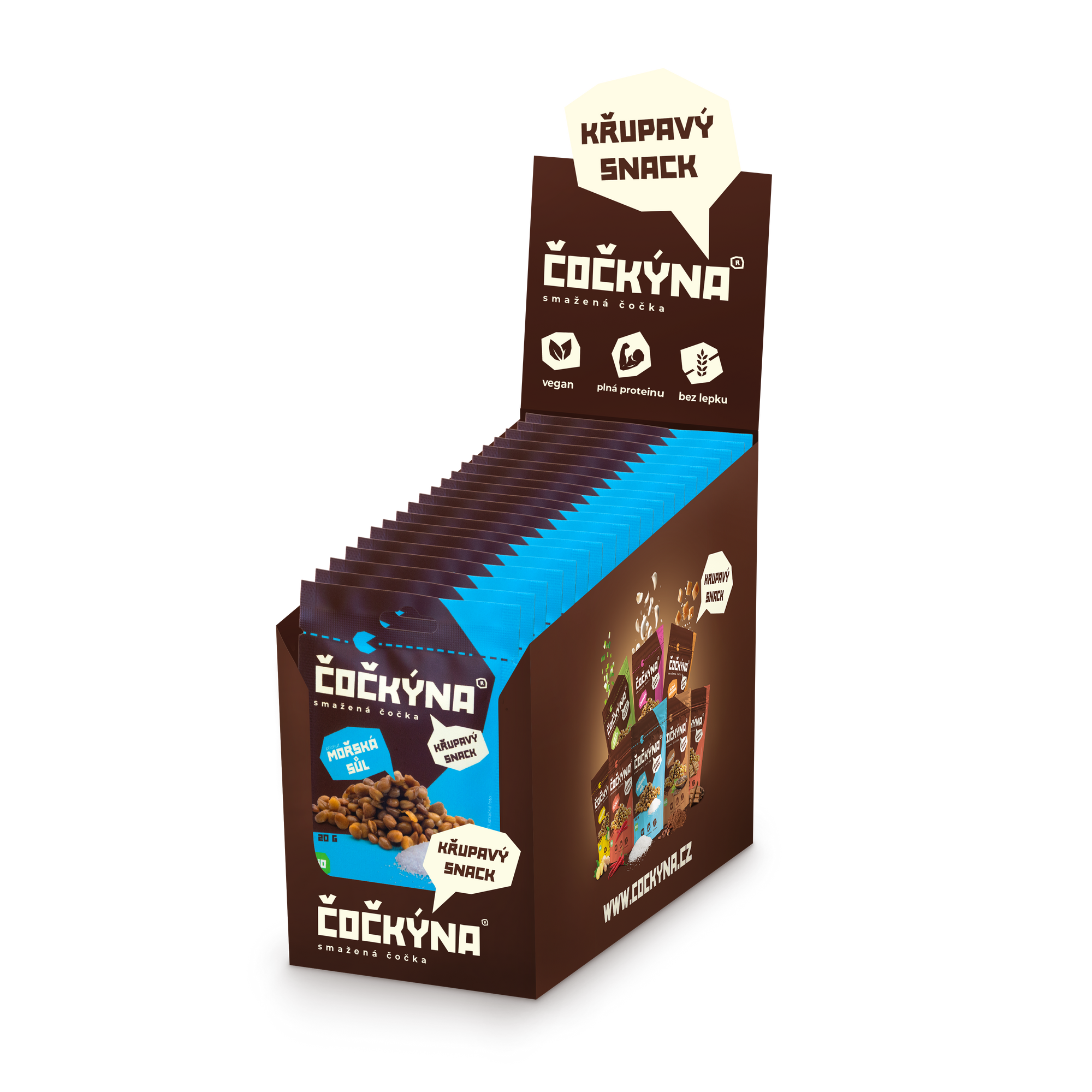 Křupavá Čočka - Ochutnávkový karton
