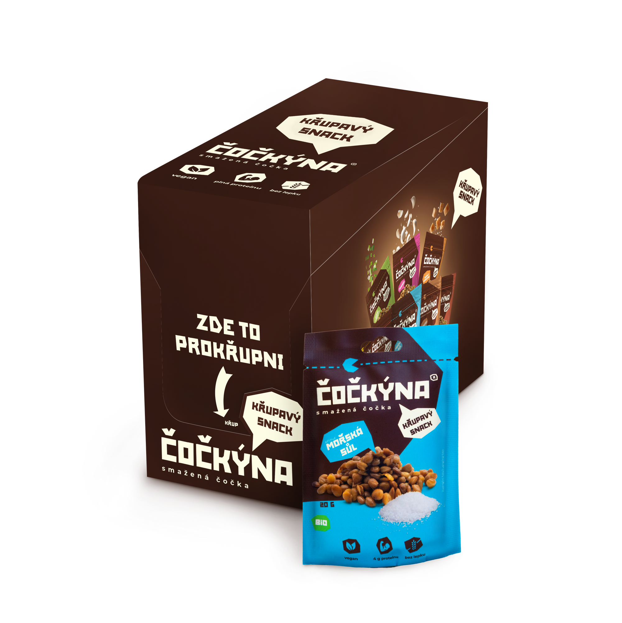 Křupavá Čočka - Ochutnávkový karton
