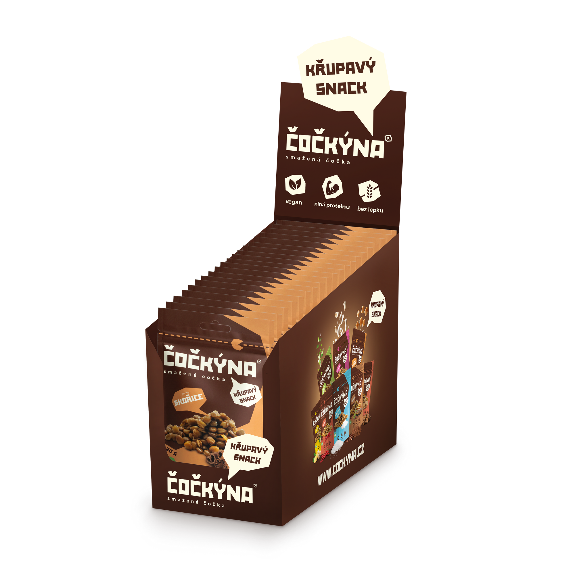 Křupavá Čočka - Ochutnávkový karton