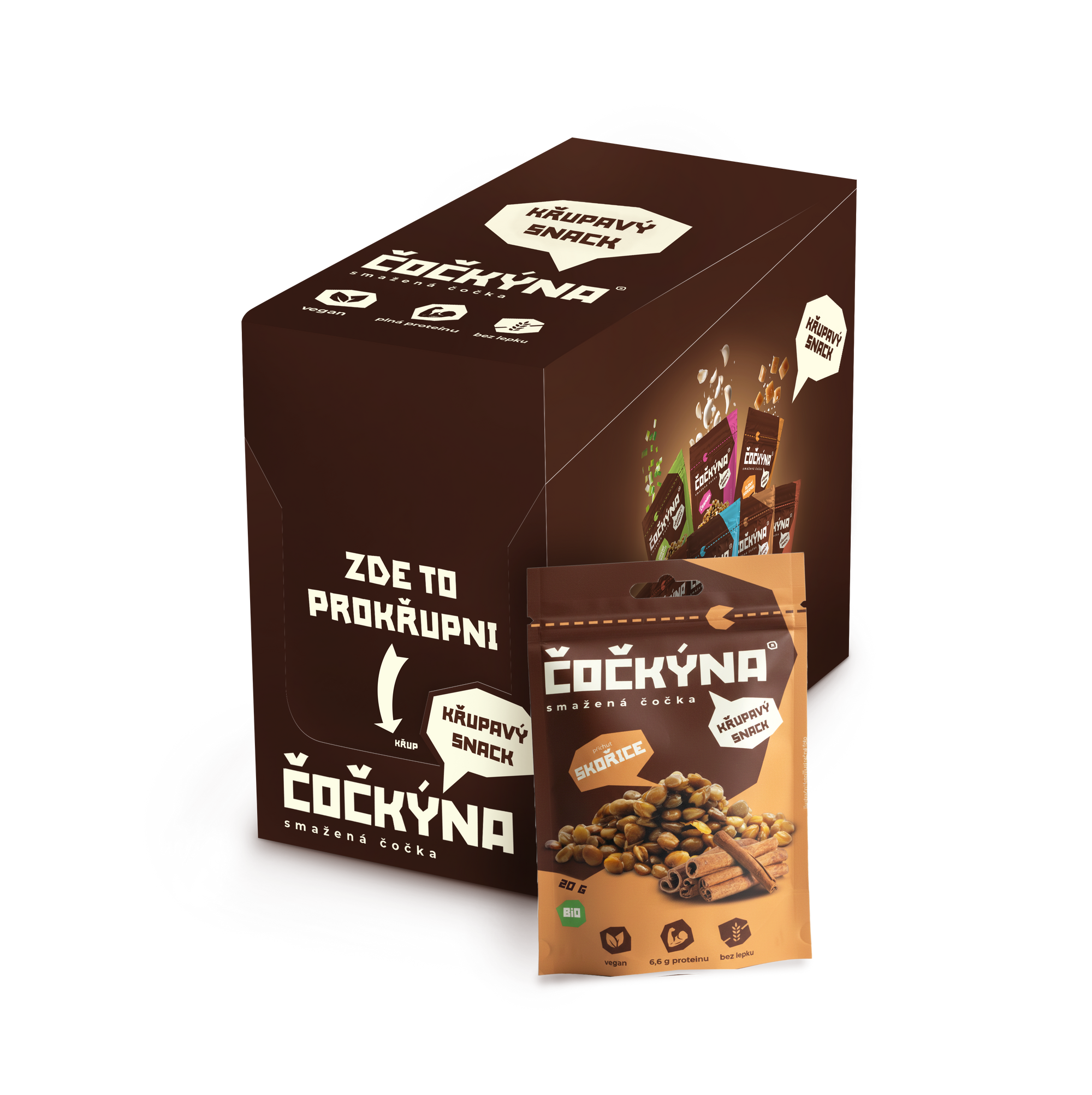 Křupavá Čočka - Ochutnávkový karton