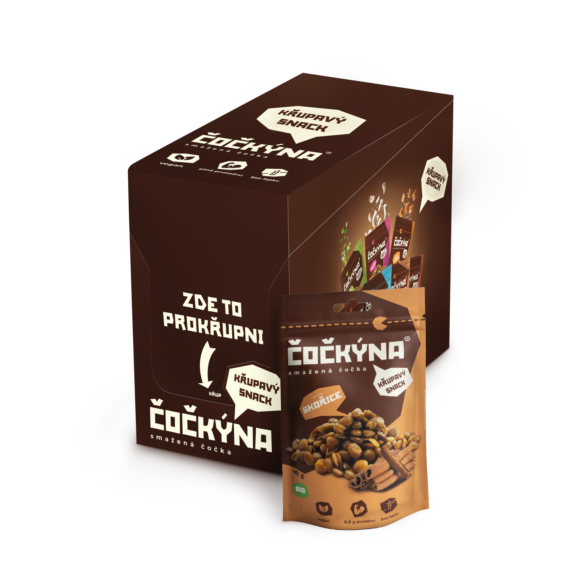 Křupavá Čočka - Ochutnávkový karton