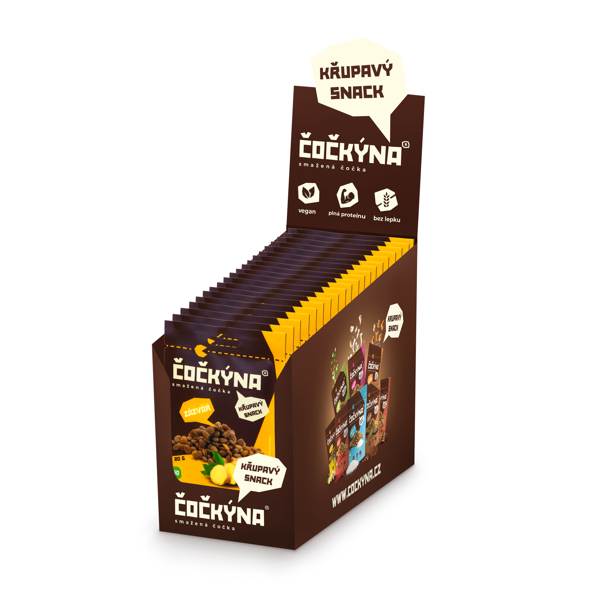 Křupavá Čočka - Ochutnávkový karton