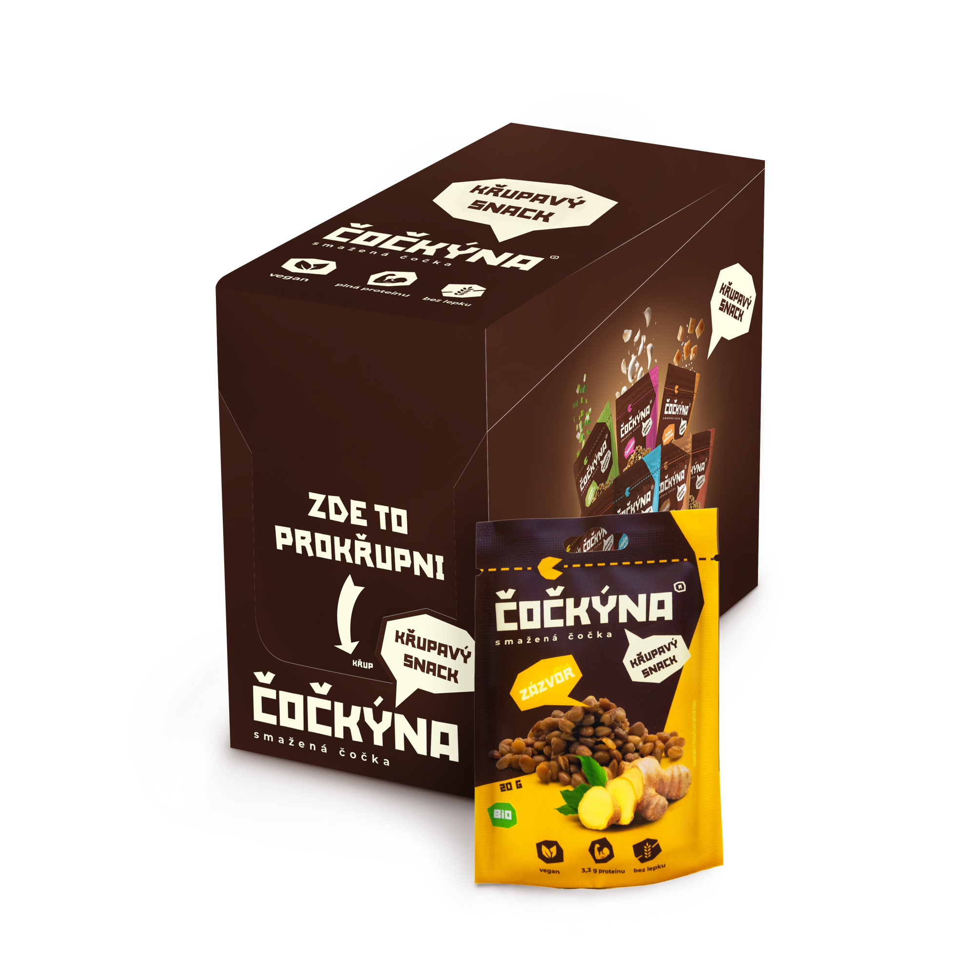 Křupavá Čočka - Ochutnávkový karton