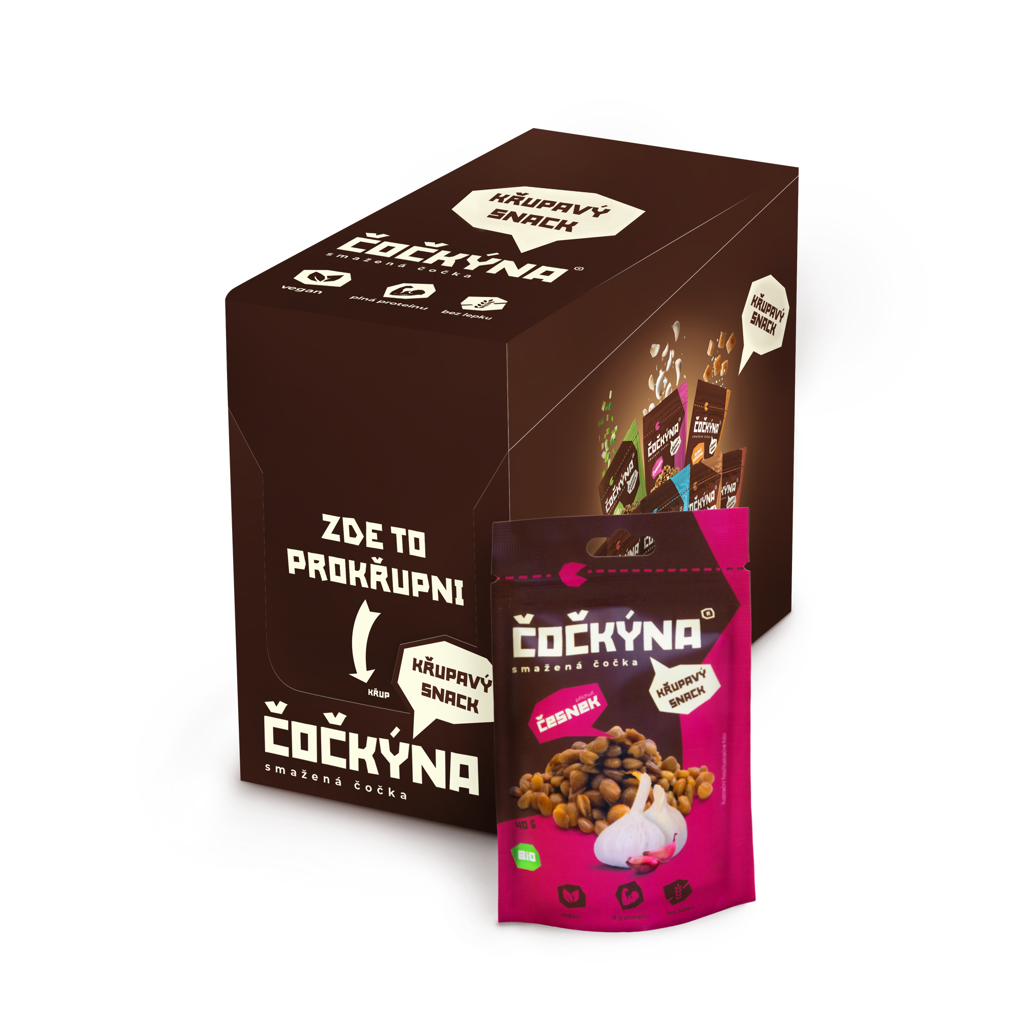 Křupavá Čočka - Ochutnávkový karton