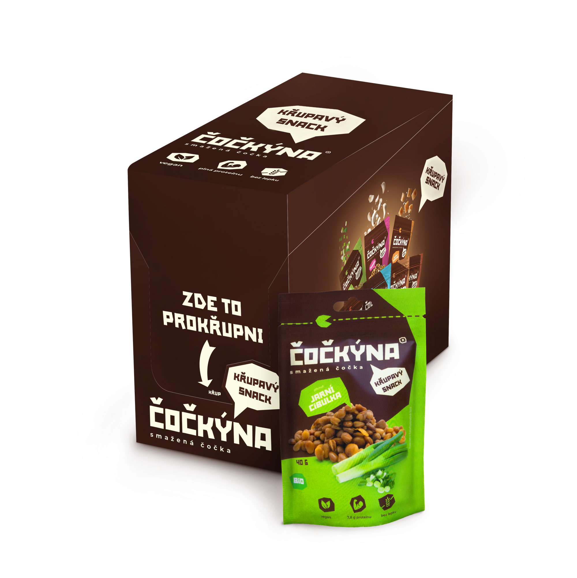Křupavá Čočka - Ochutnávkový karton