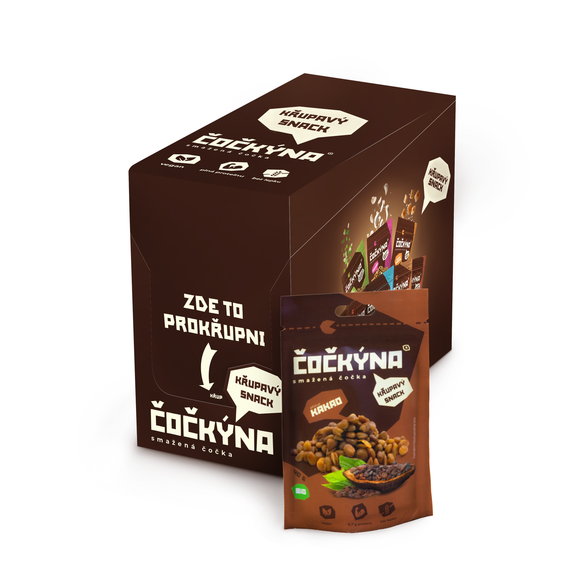 Křupavá Čočka - Ochutnávkový karton