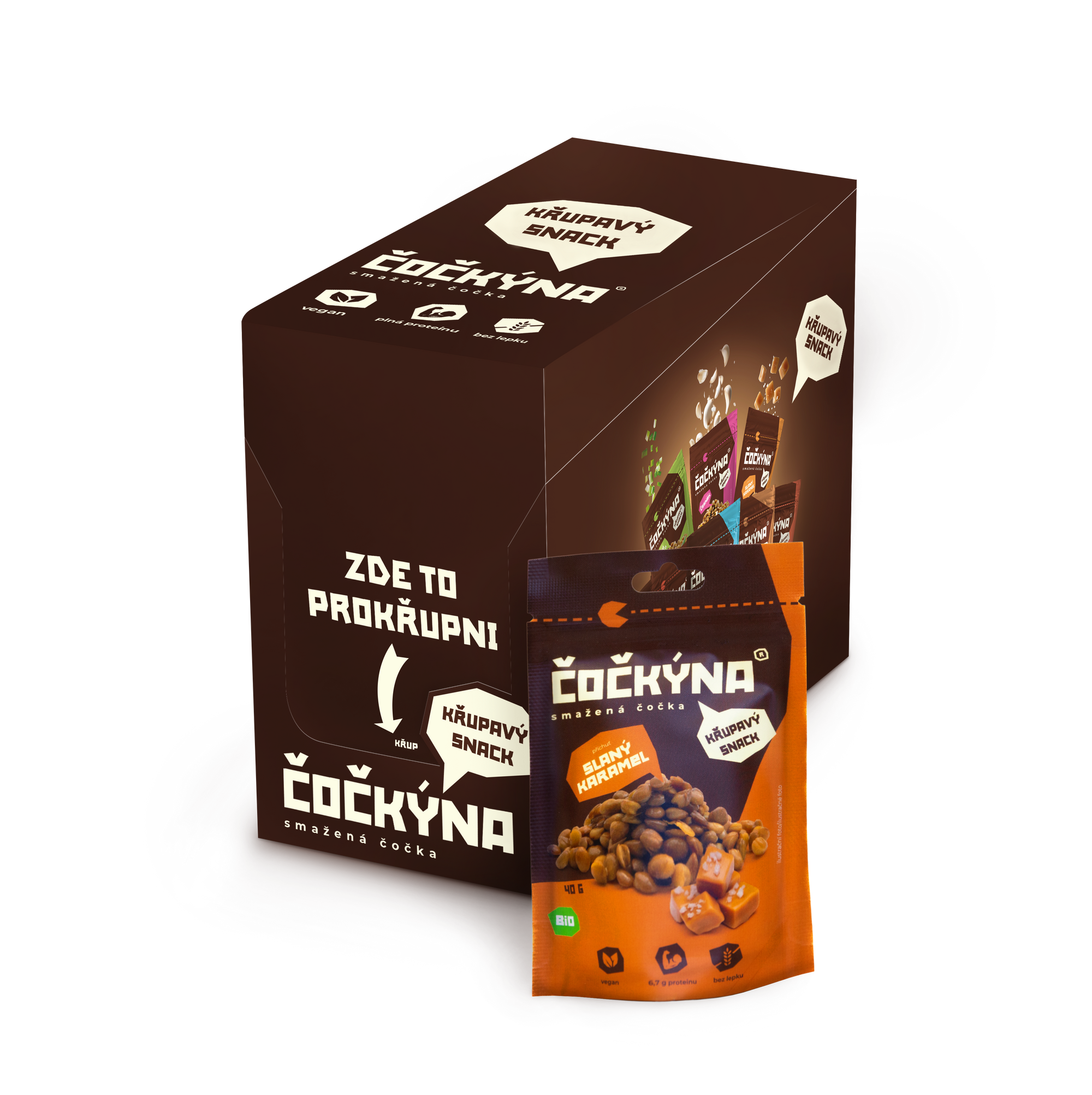 Křupavá Čočka - Ochutnávkový karton