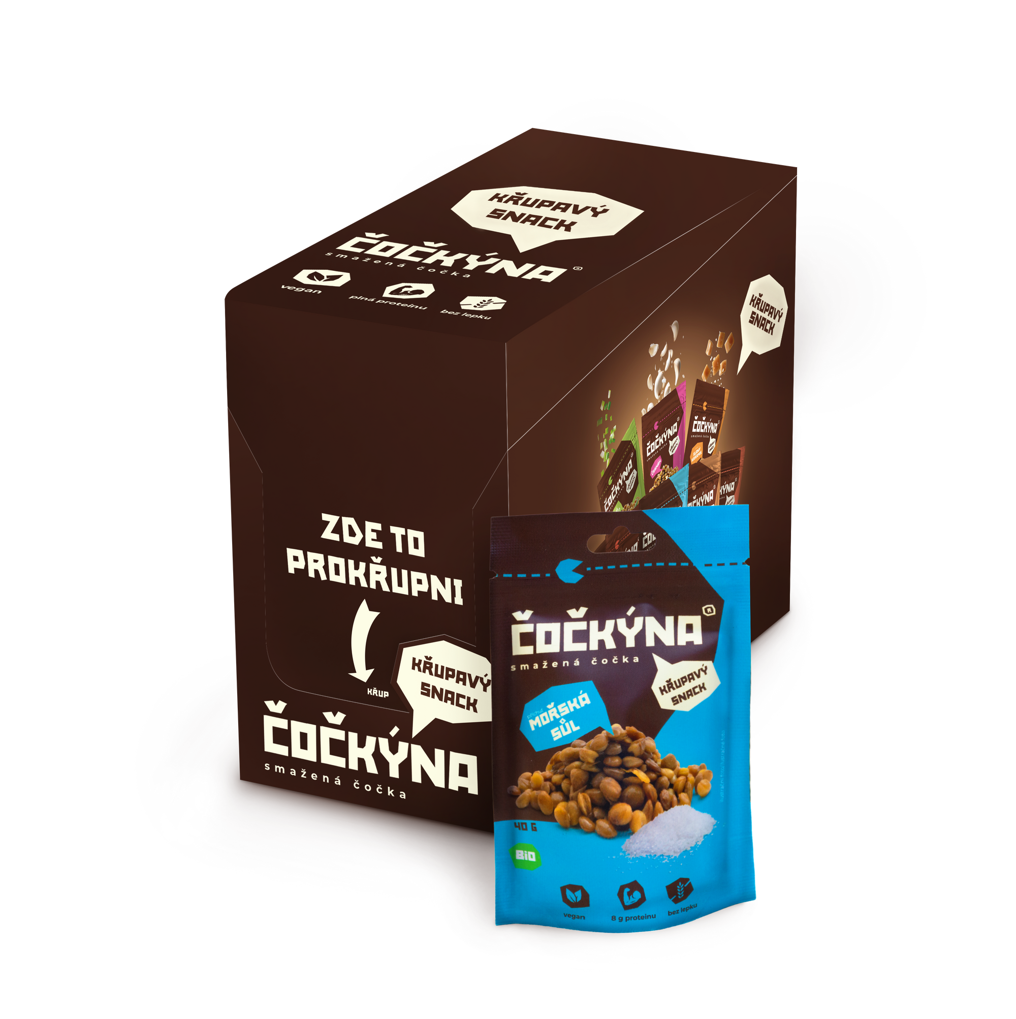 Křupavá Čočka - Ochutnávkový karton