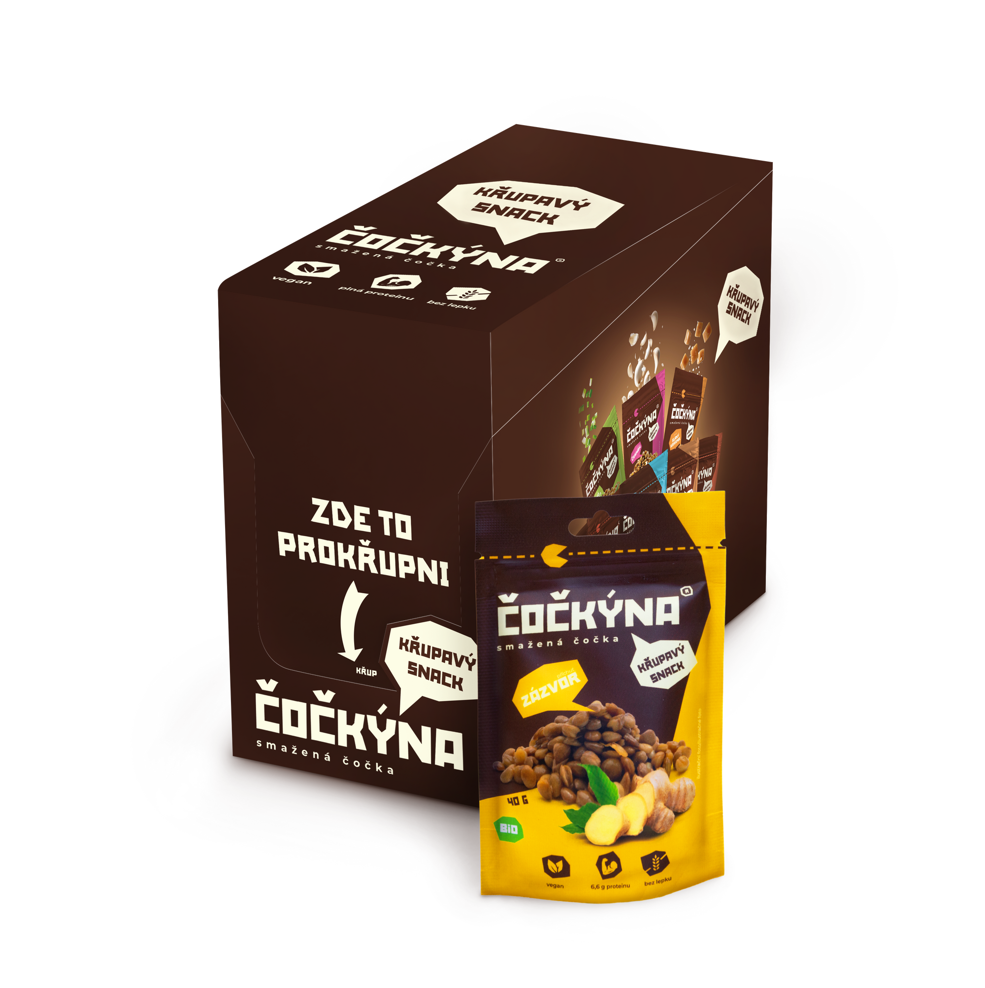 Křupavá Čočka - Ochutnávkový karton