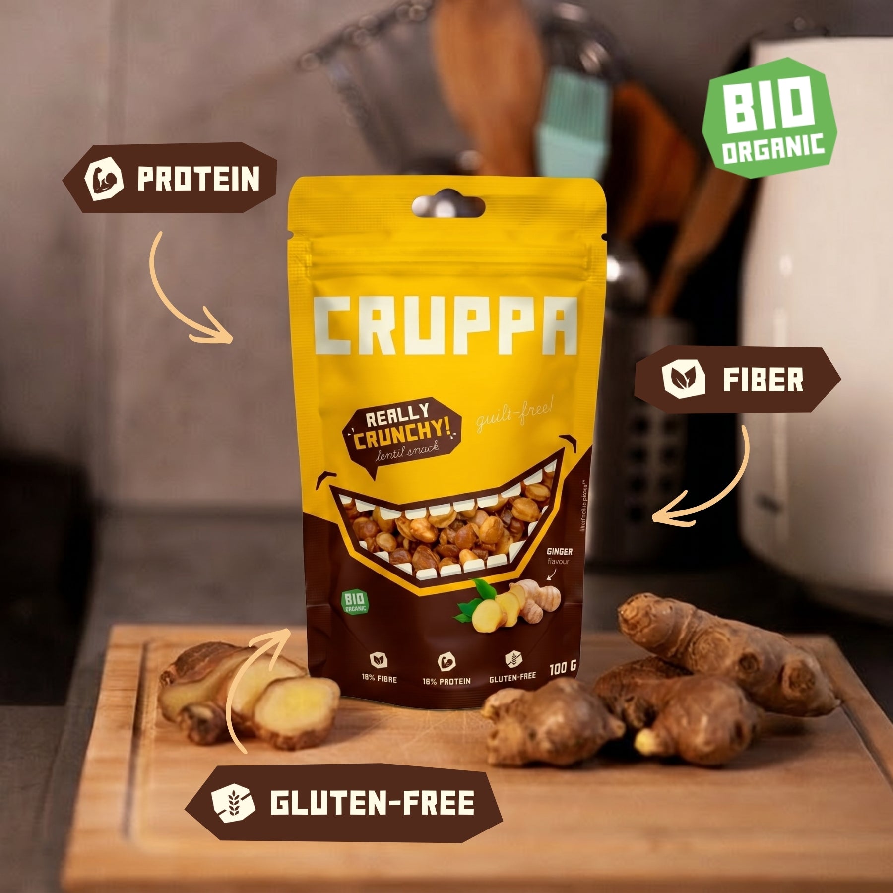 CRUPPA - Ginger BIO - 100g