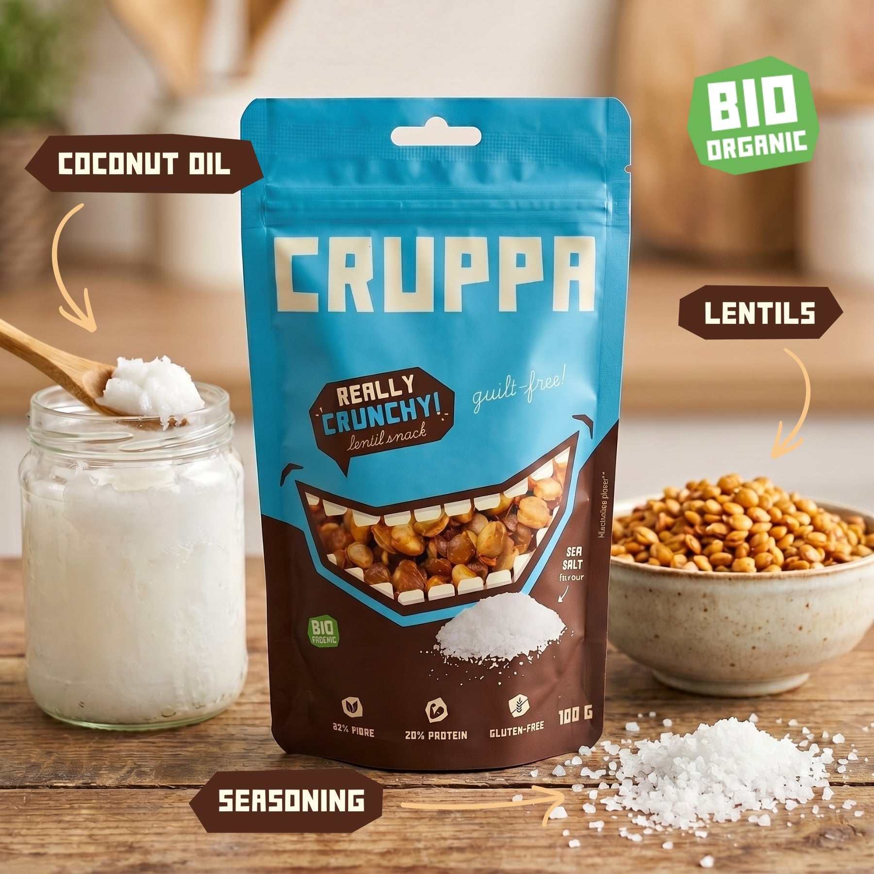CRUPPA - Sea Salt BIO - 100g