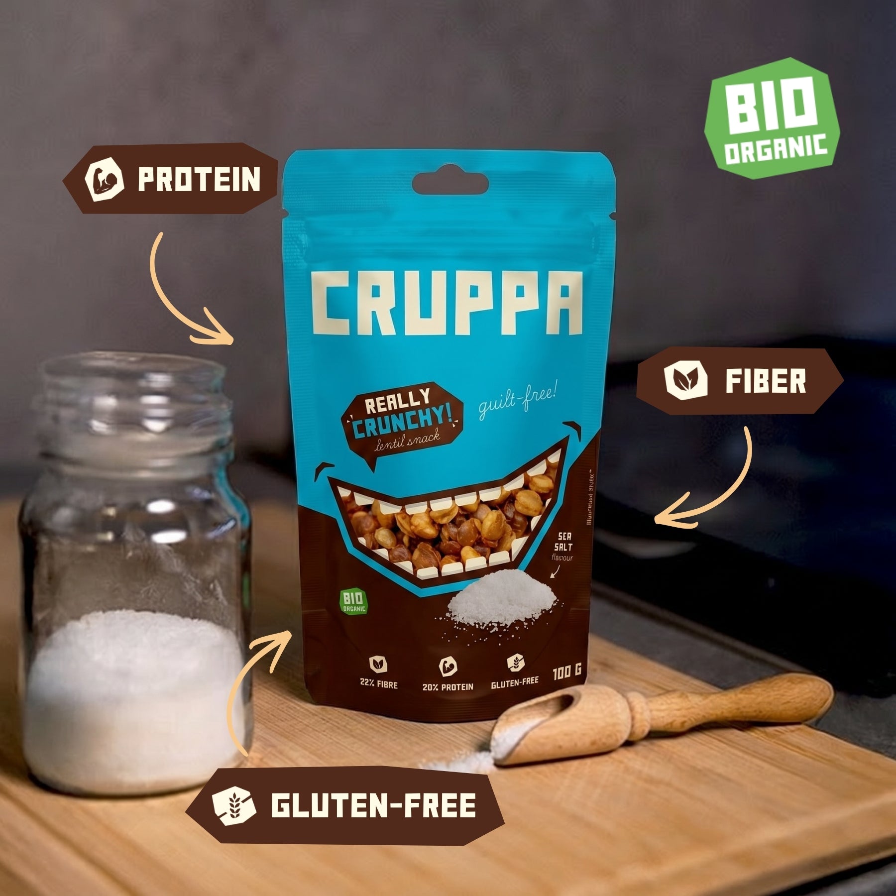 CRUPPA - Sea Salt BIO - 100g