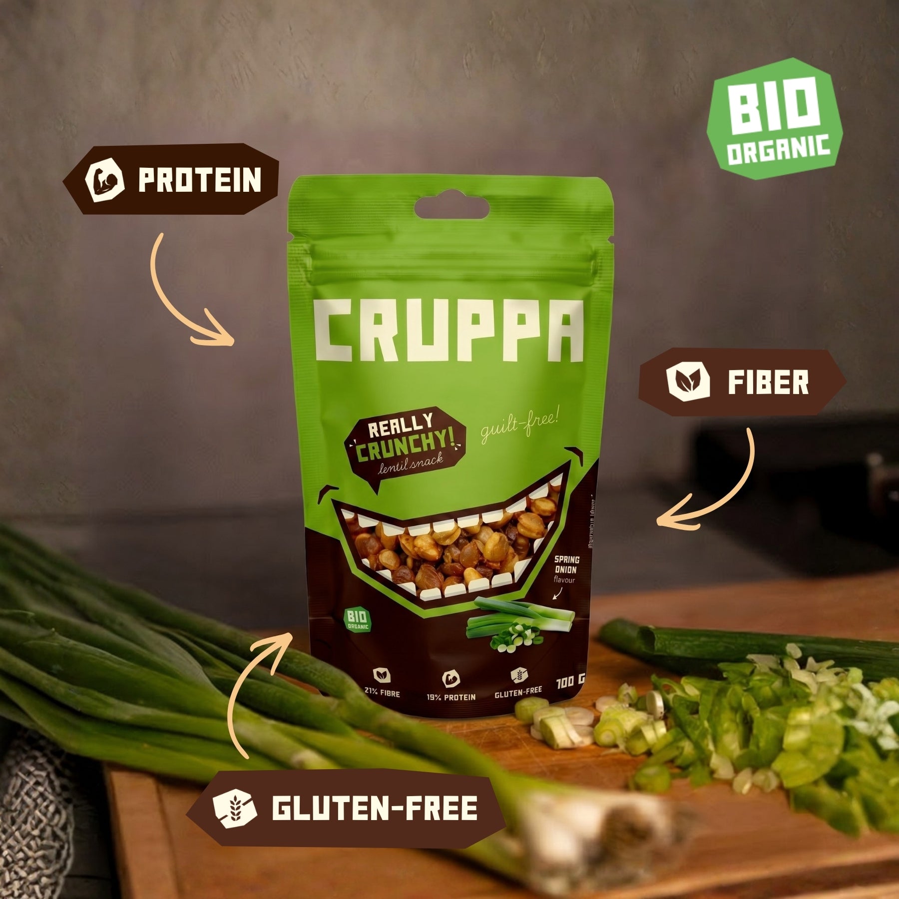 CRUPPA - Spring Onion BIO - 100g